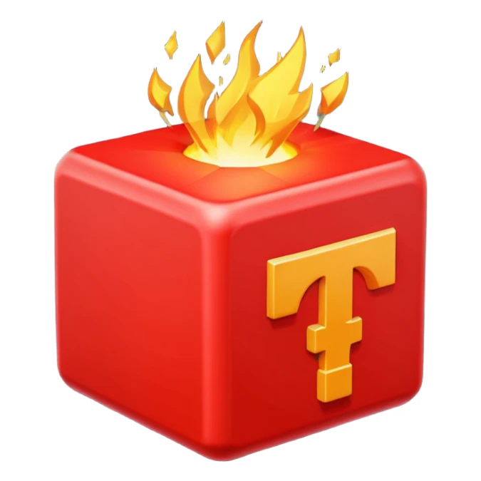 make a classic TNT cubegenerate a bright red TNT cube sticker