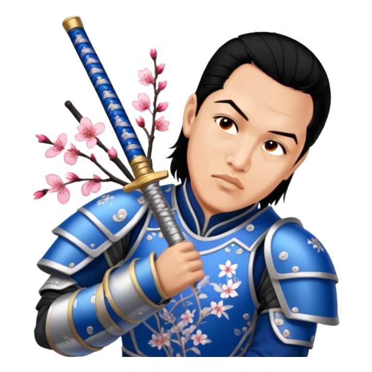 Samurai Warrior sticker