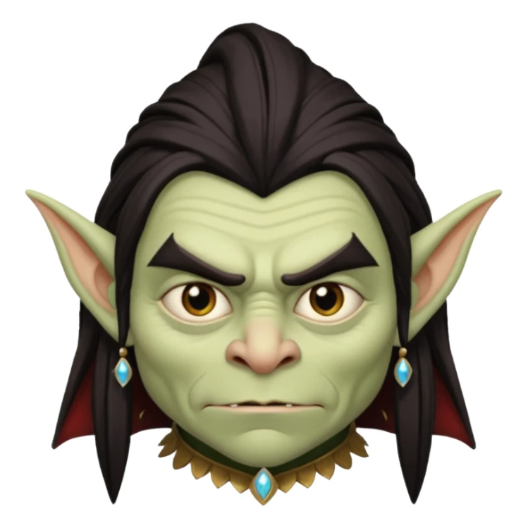 Jarreth the goblin king from the movie the labrynth  sticker