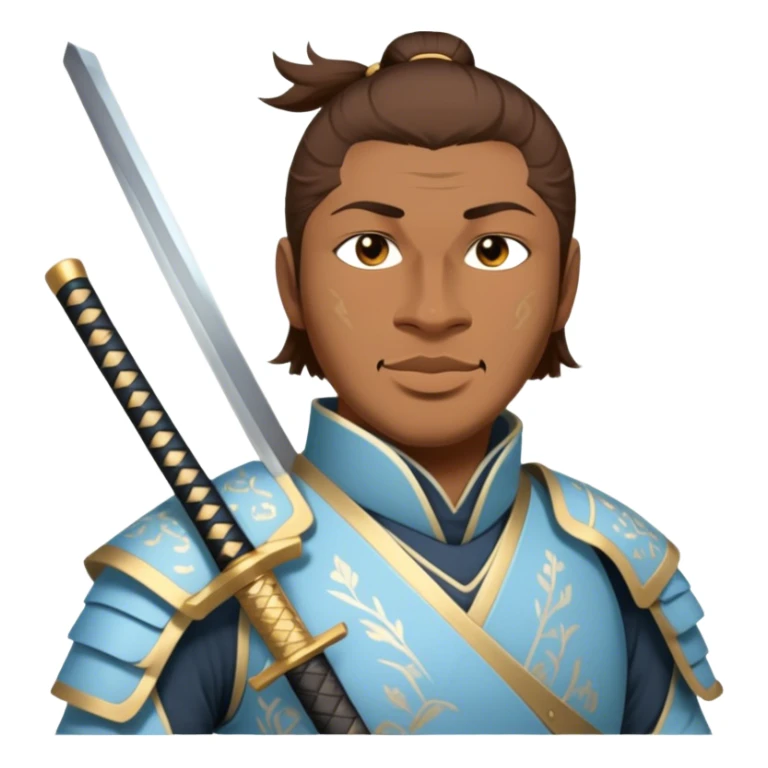 Elegant Samurai sticker