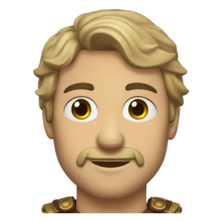 Visage de Perceval série kaamelott sticker