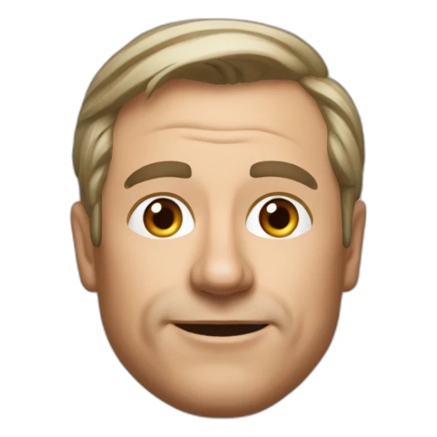 mark rutten president of the Netherlands sticker