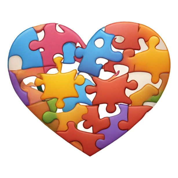 Love you to pieces  sticker