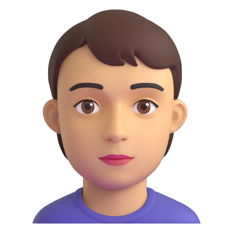 portrait of Jawed Karim, YouTube founder sticker