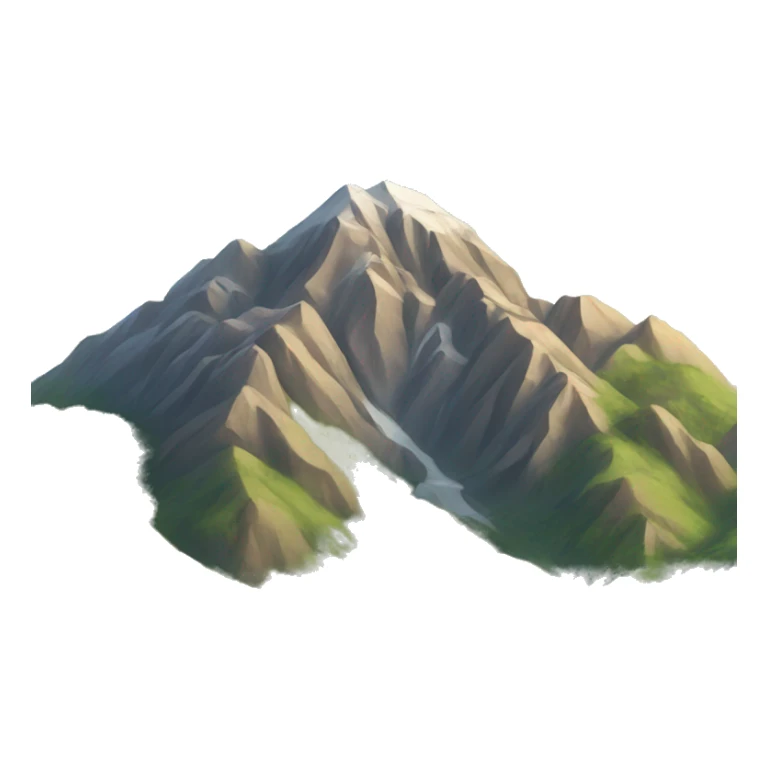 mountain sticker