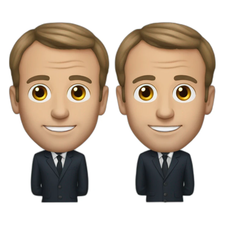 emmanuel macron sticker