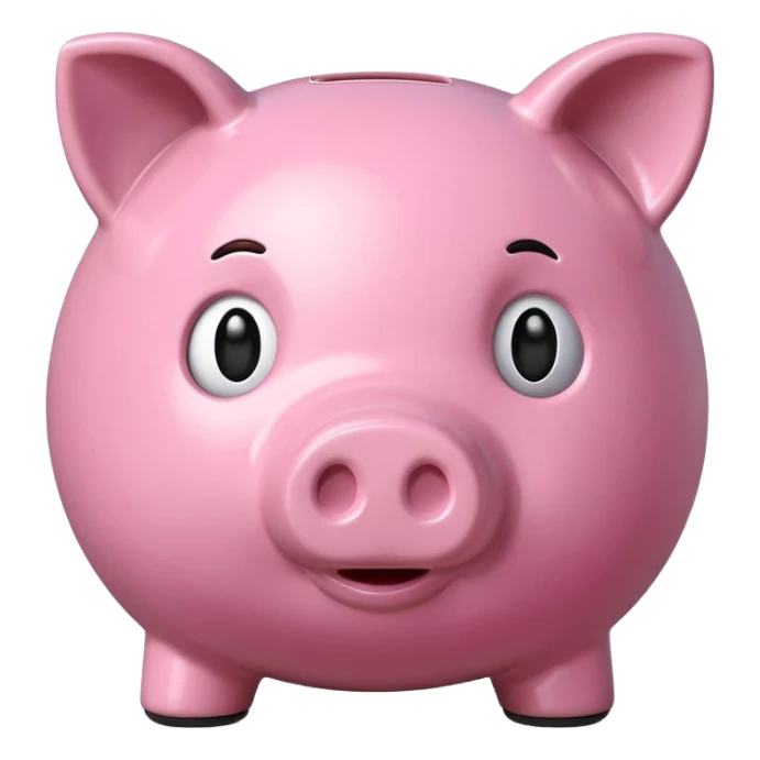 Piggy bank sticker