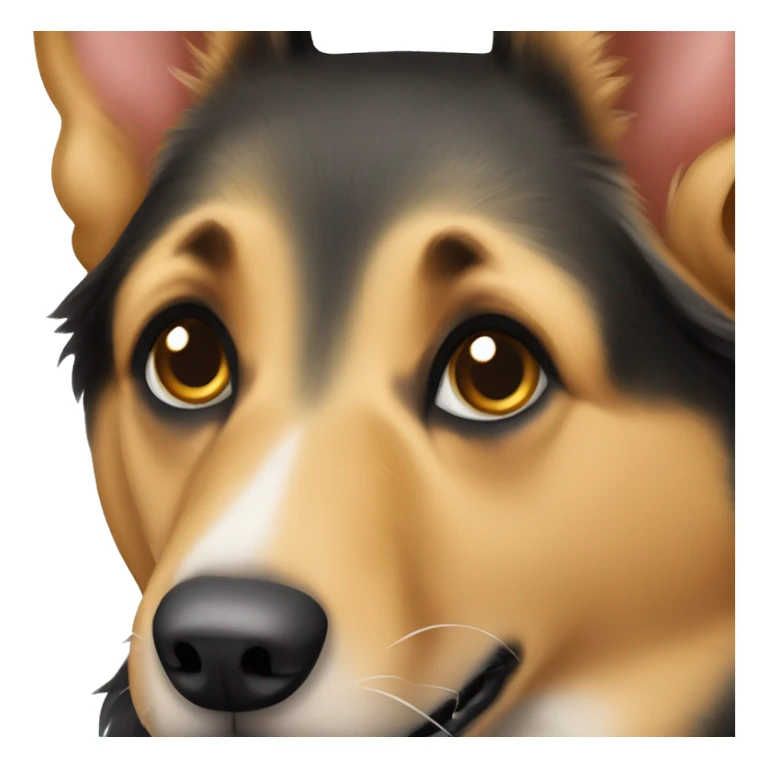 Transylvanian Hound German Shepherd mix dog sticker