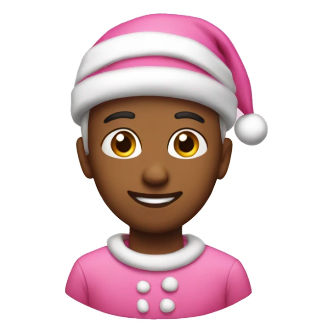 Pink Christmas  sticker