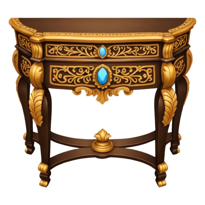 birdseye view console table sticker
