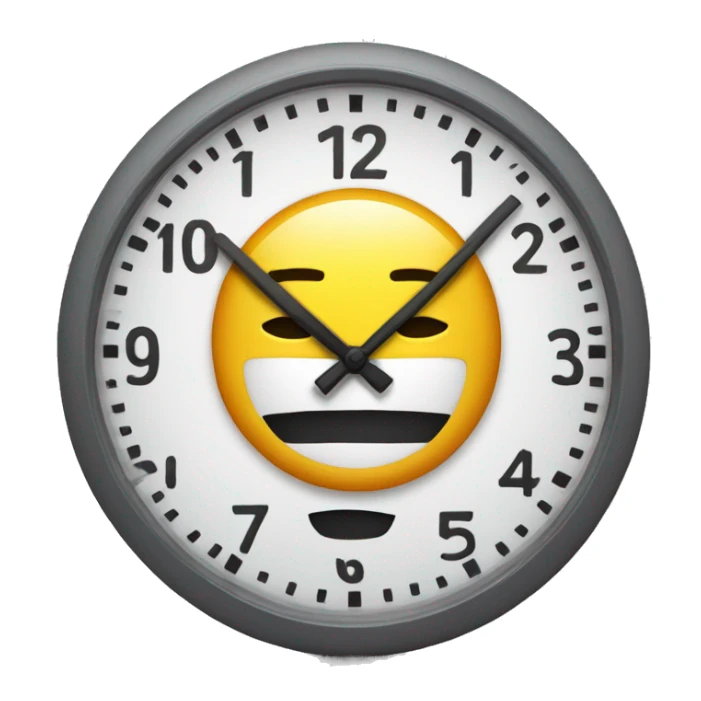 clocks which shows 11:55 and the deadline sign sticker