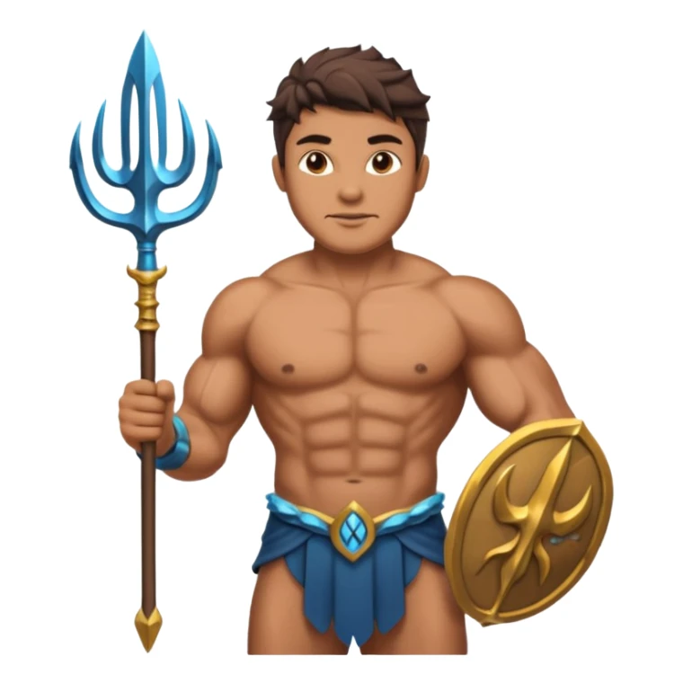 atlantis man OF THE SEA sticker