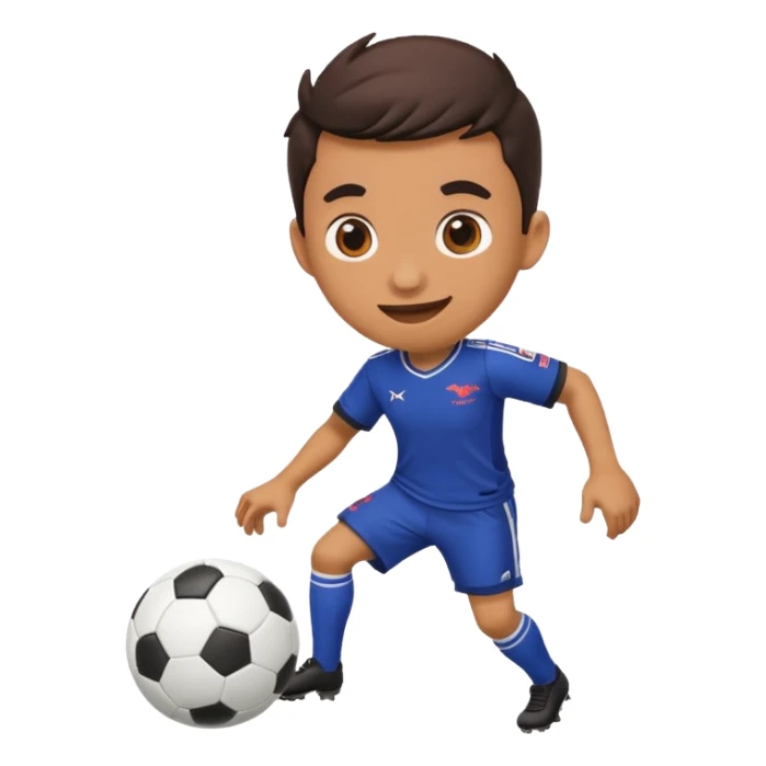 Red bull imogi for soccer match sticker