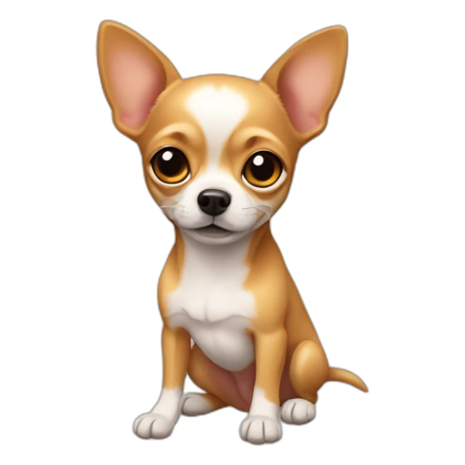 Chihuahua enfadado sticker