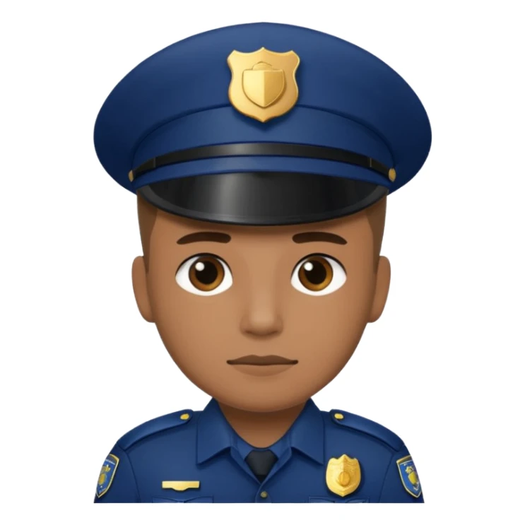 Police Man sticker