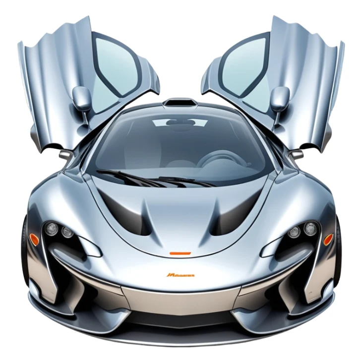 sorayama mclaren car crash deform sticker