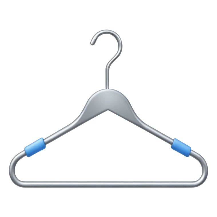 Wire hanger sticker