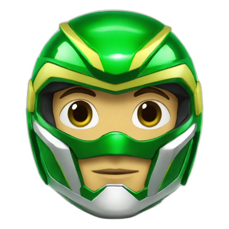 green power ranger sticker