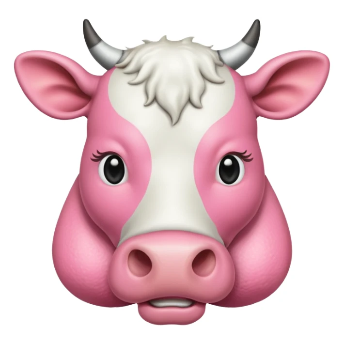 close-up of a cow's udder sticker