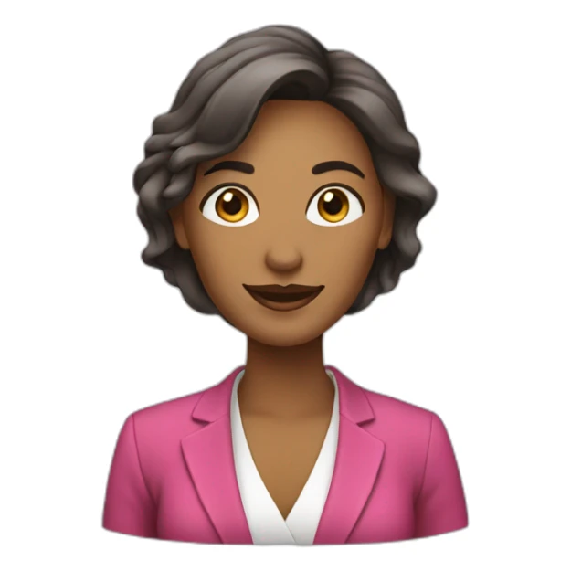 a women that´s successful with an online bussines sticker