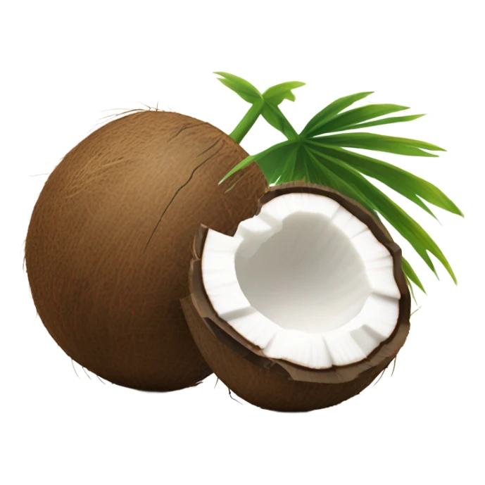 Coconut sticker