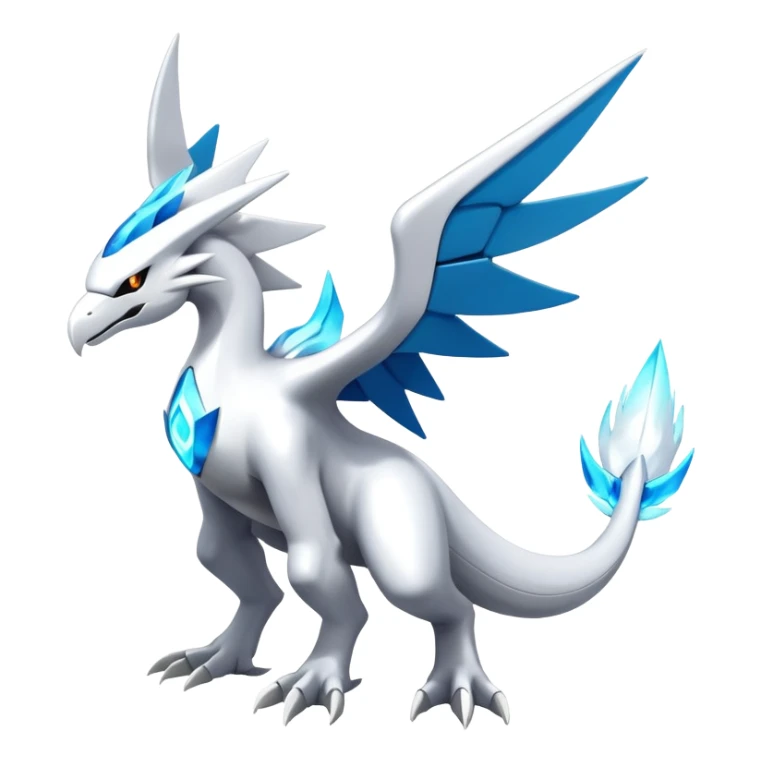 Cyber Latios-Lugia-Kyurem-Reshiram-Creature, (full body) sticker