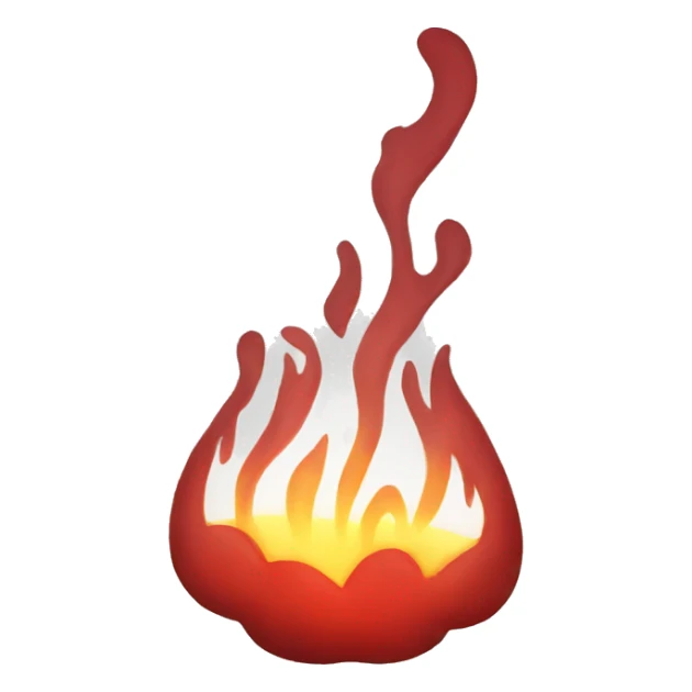 Red hearth sticker