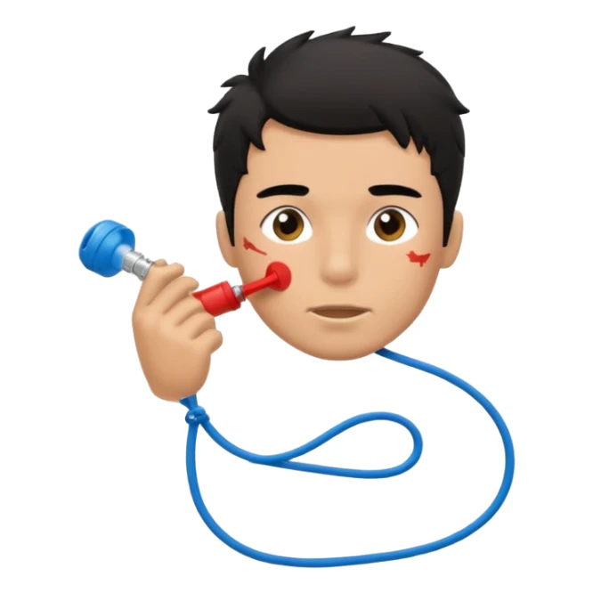 Shirtless Dark Tan Muscular lifeguard with messy black hair sticker