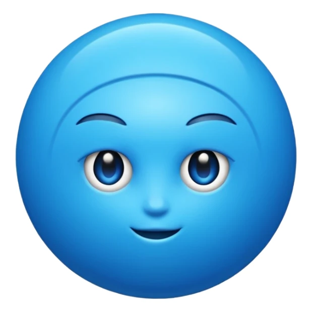 Faça uma bola azul ciano com essa seta ✔️so que branco sticker