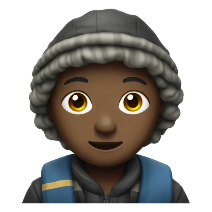 Refugees on a boat on sea sticker