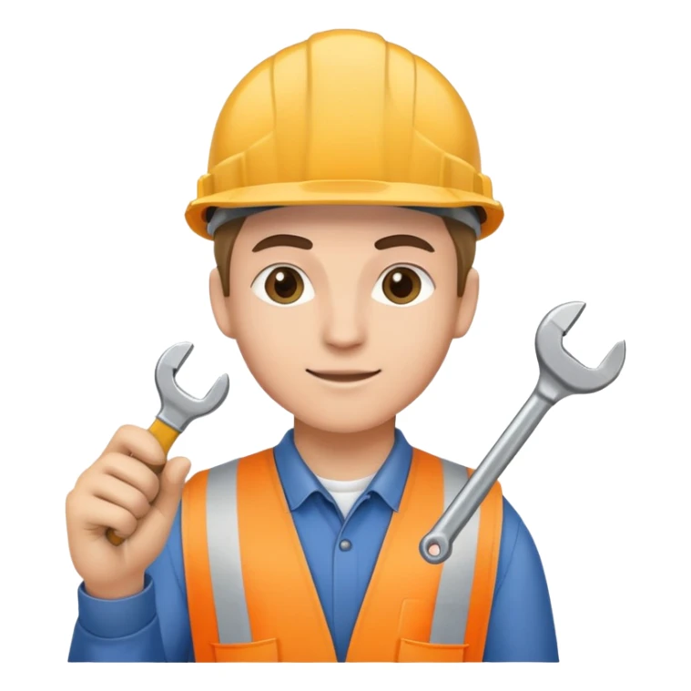 student at factory sticker