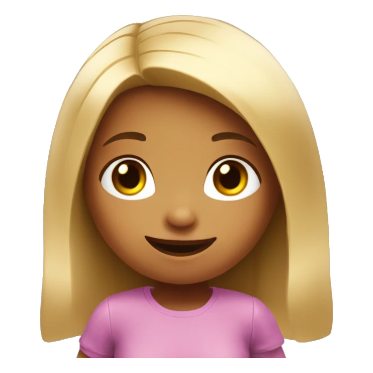 a little girl playing roblox sticker
