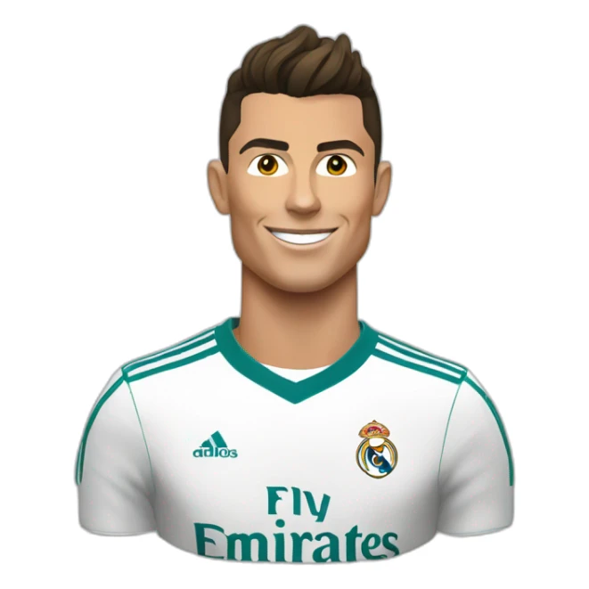 cristiano Ronaldo au Real Madrid sticker
