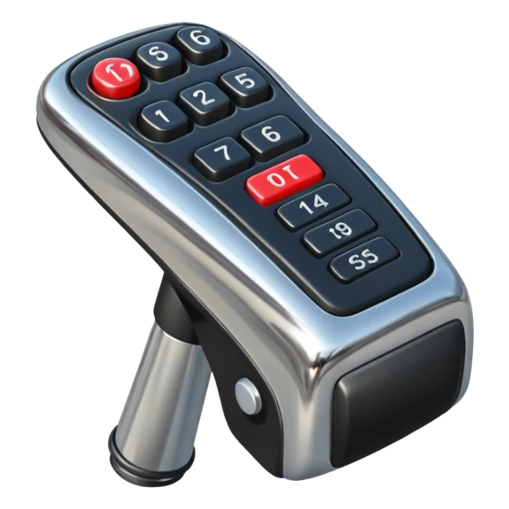 Manual Car transmission 1 2 3 4 5 R sticker