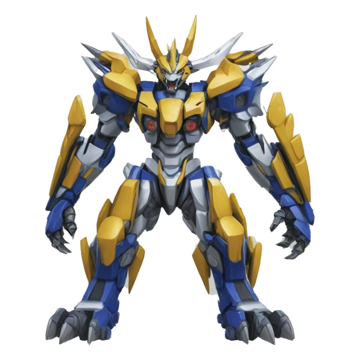 WereGarurumon-Wargreymon-Medabot-Mecha sticker