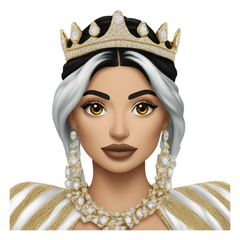 Kylie jenner royal princess jewellery sticker