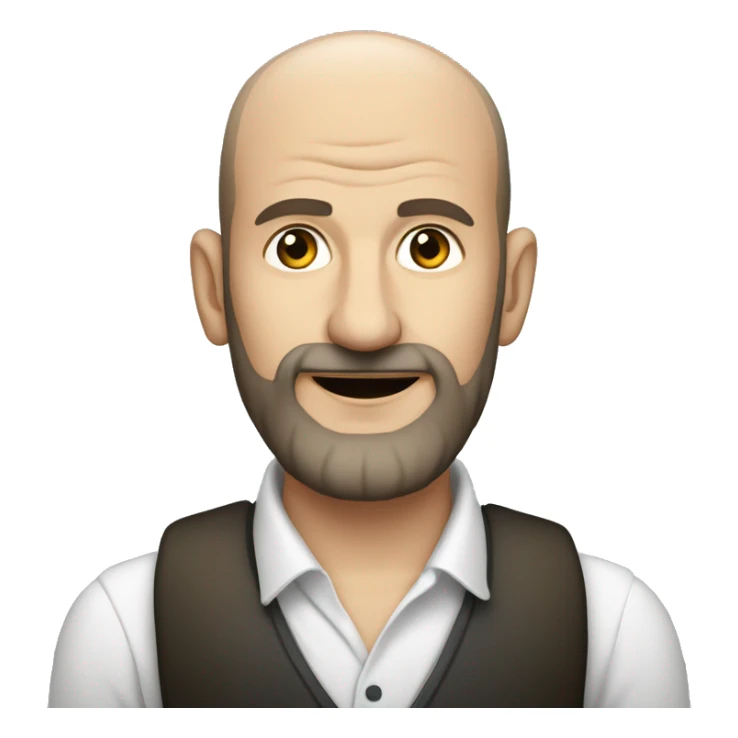 Edward Berger german film director balding young short beard sticker