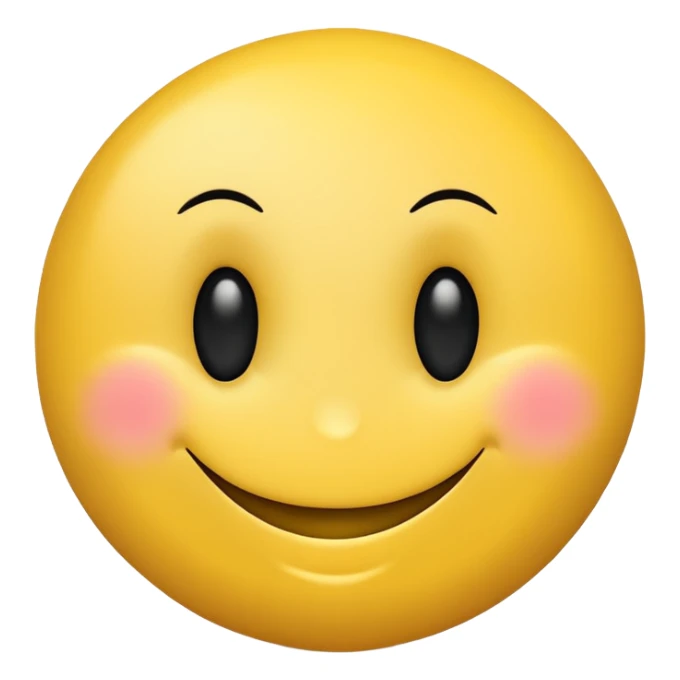 Smiley qui sourit avec des cœur noir sticker