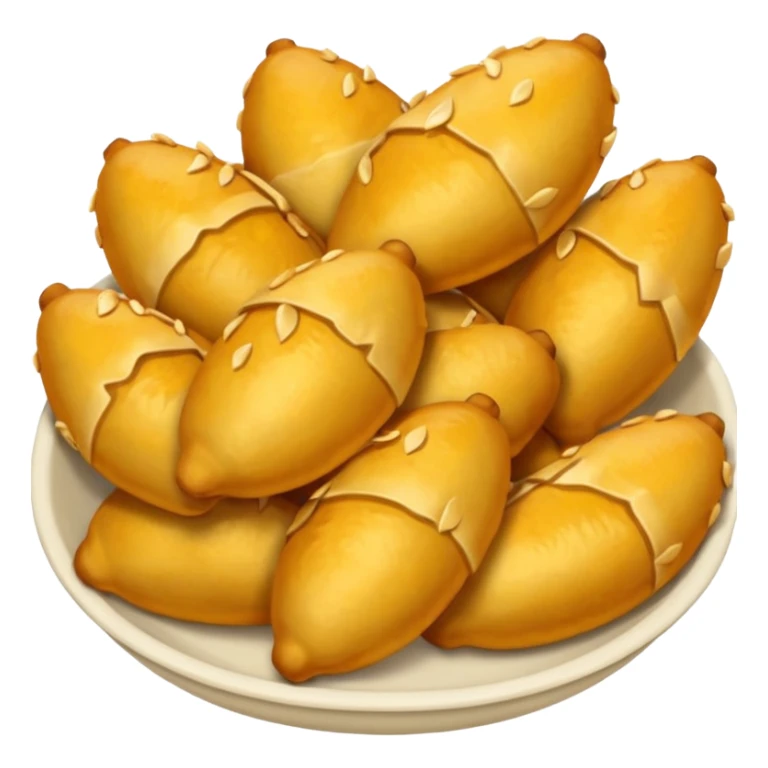 genera un emoji de migas de pan sticker