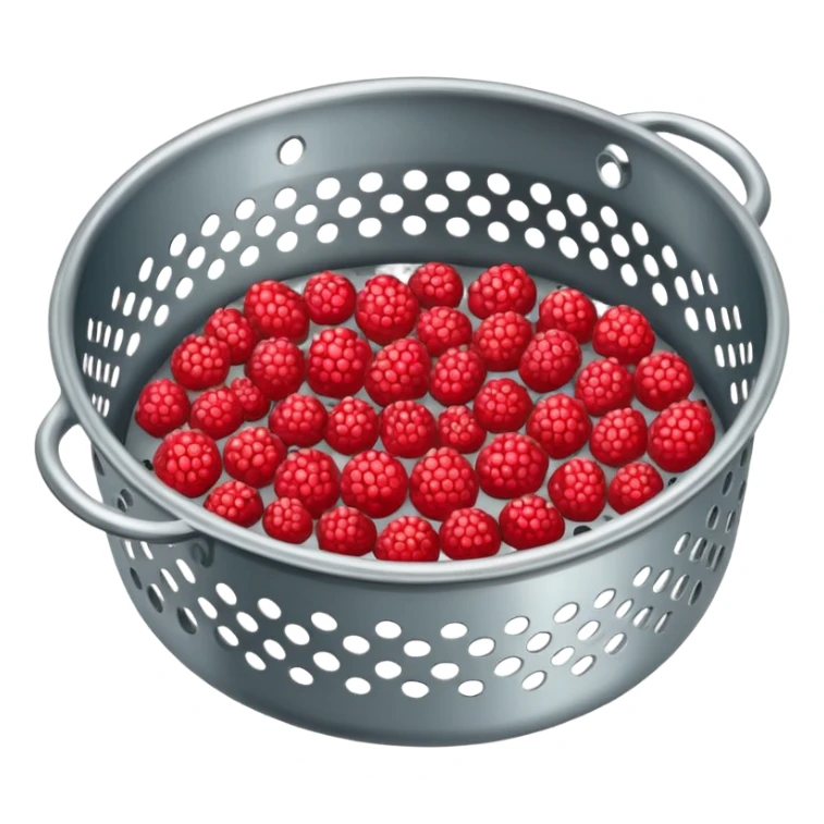 Un tamis avec des trous pour tamiser des baies de sichuan sticker