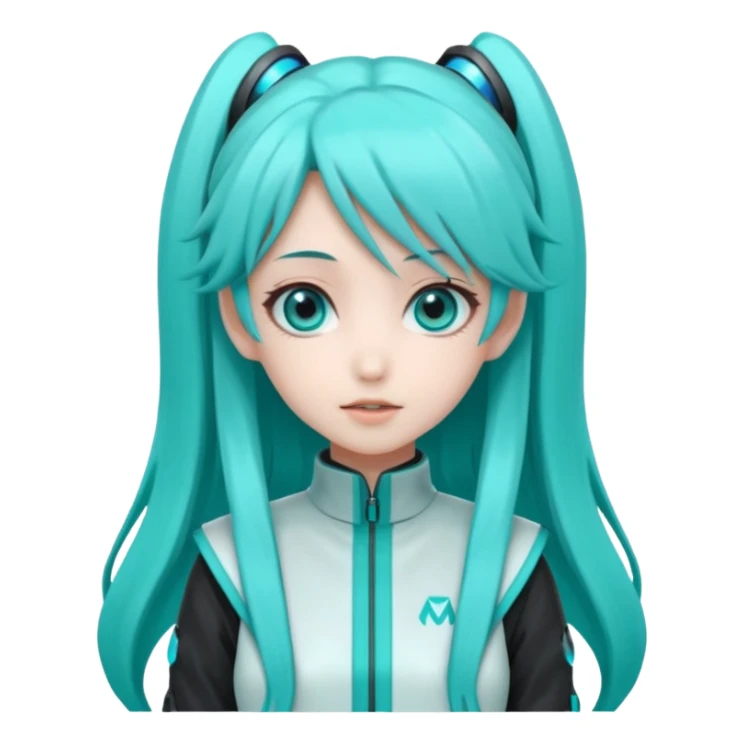 uma vocaloide hatsuni miku sticker