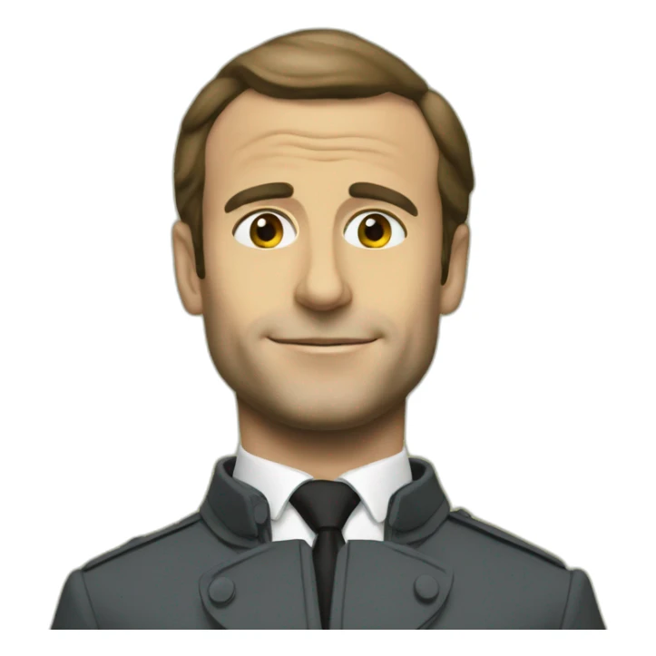 Macron sticker