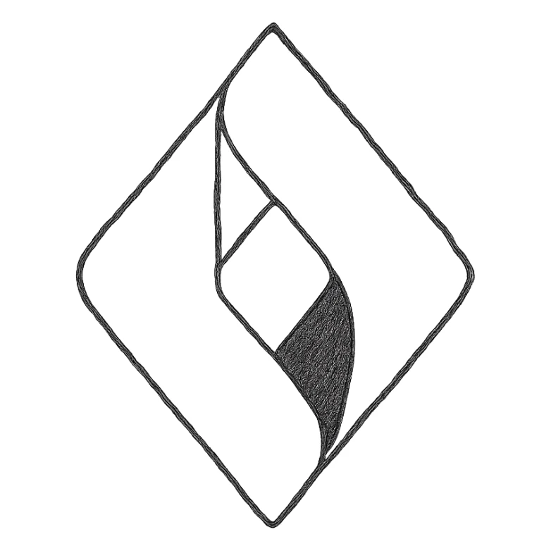 atlassian jira logo in a hand-drawn outlined style sticker