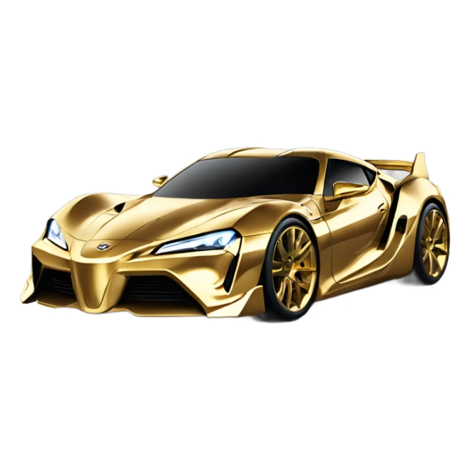 Wonder Woman C-3PO muscular Toyota 86 hypercar sticker