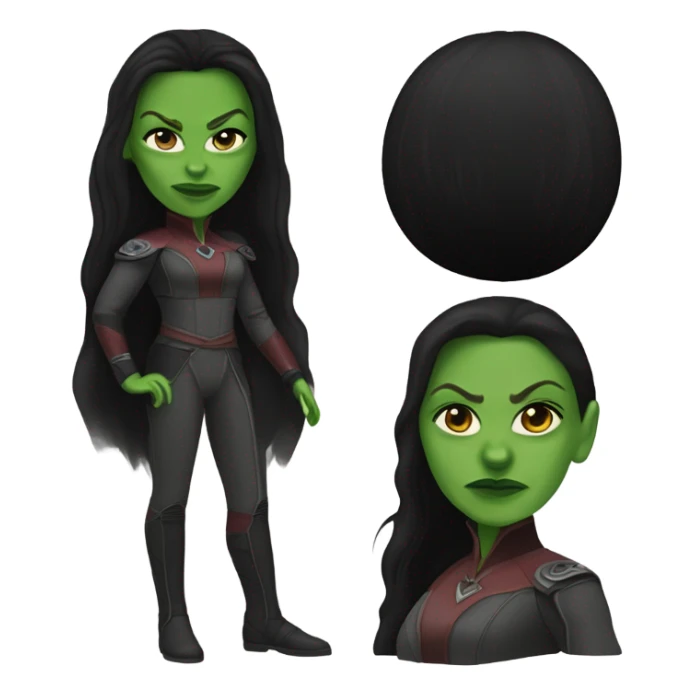 gamora klingon B'Elanna Torres sticker