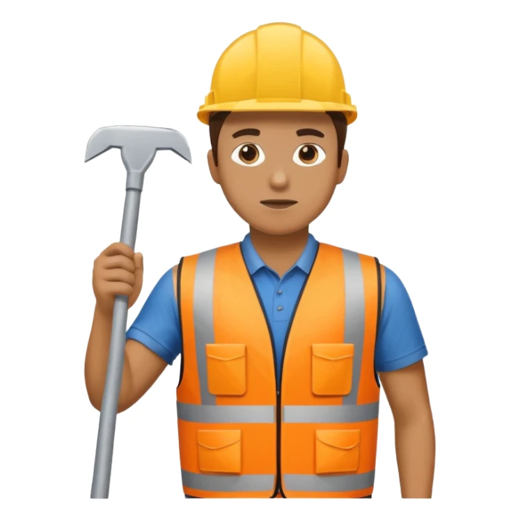 Waste Management, safety vest, trash picker sticker