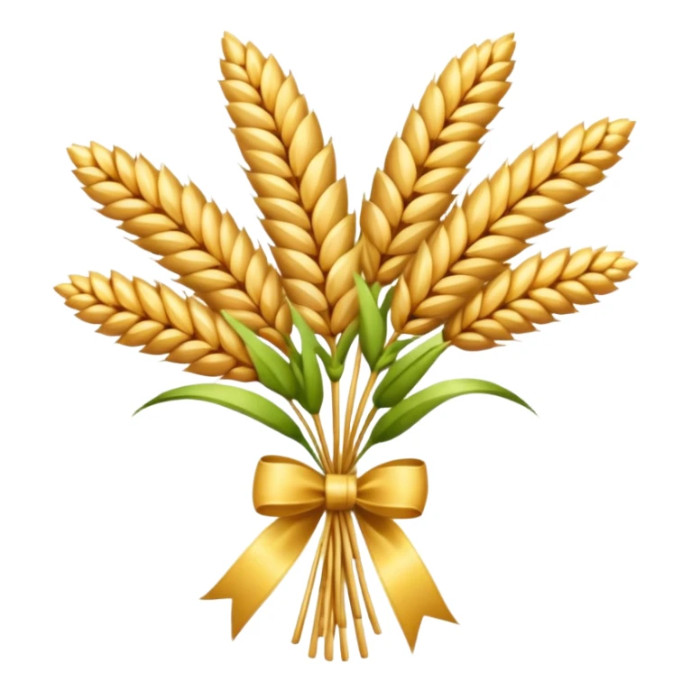 bouquet of ears of grain sticker