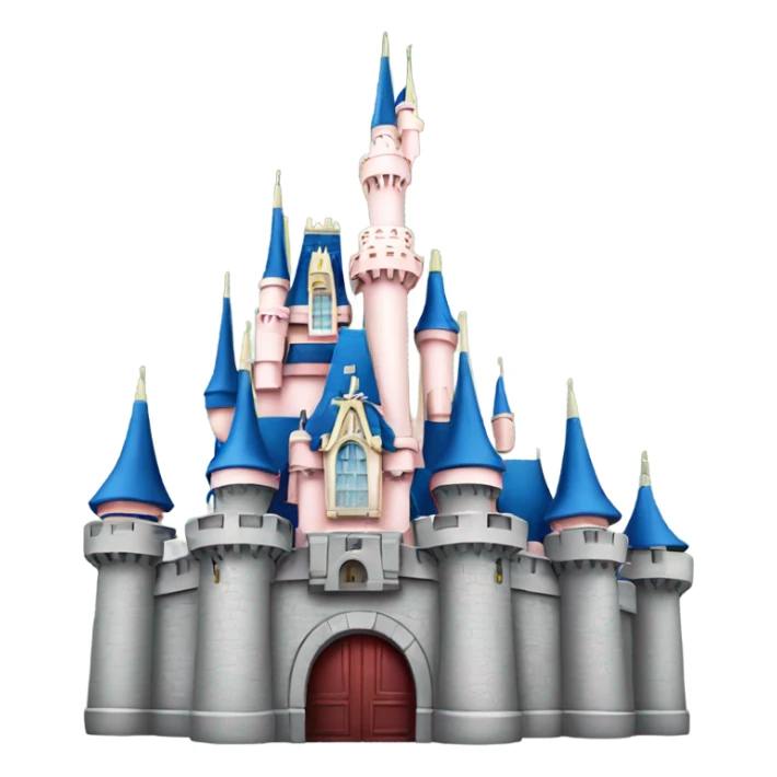 Walt Disney world castle sticker