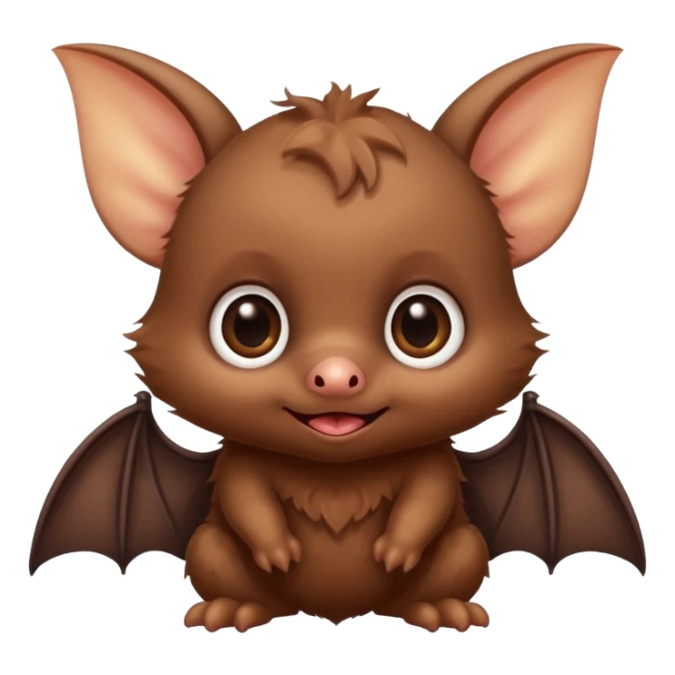 cute baby bat sticker