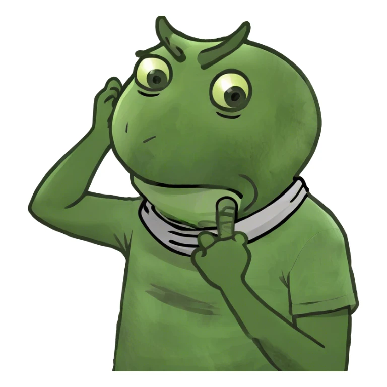 person who is mad with hands around neck sticker